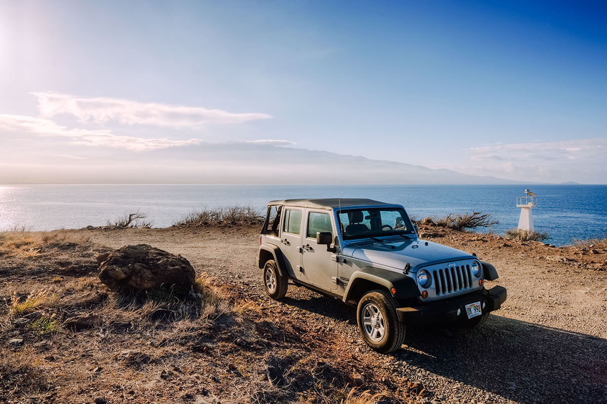 Good morning, Maui. Jeep Wrangler car photo from Burbbble