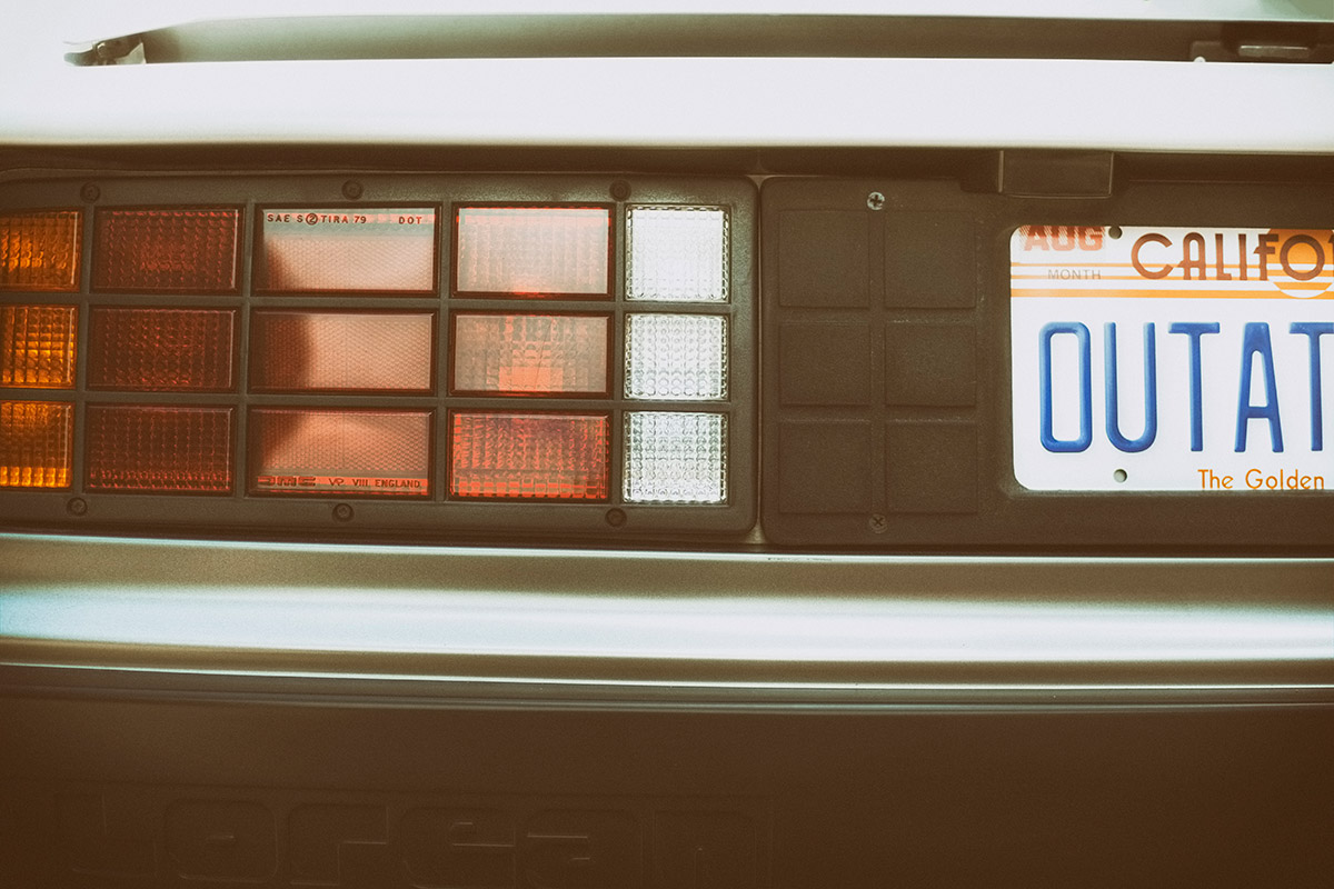 Outatime DeLorean DMC-12 car photo from Burbbble