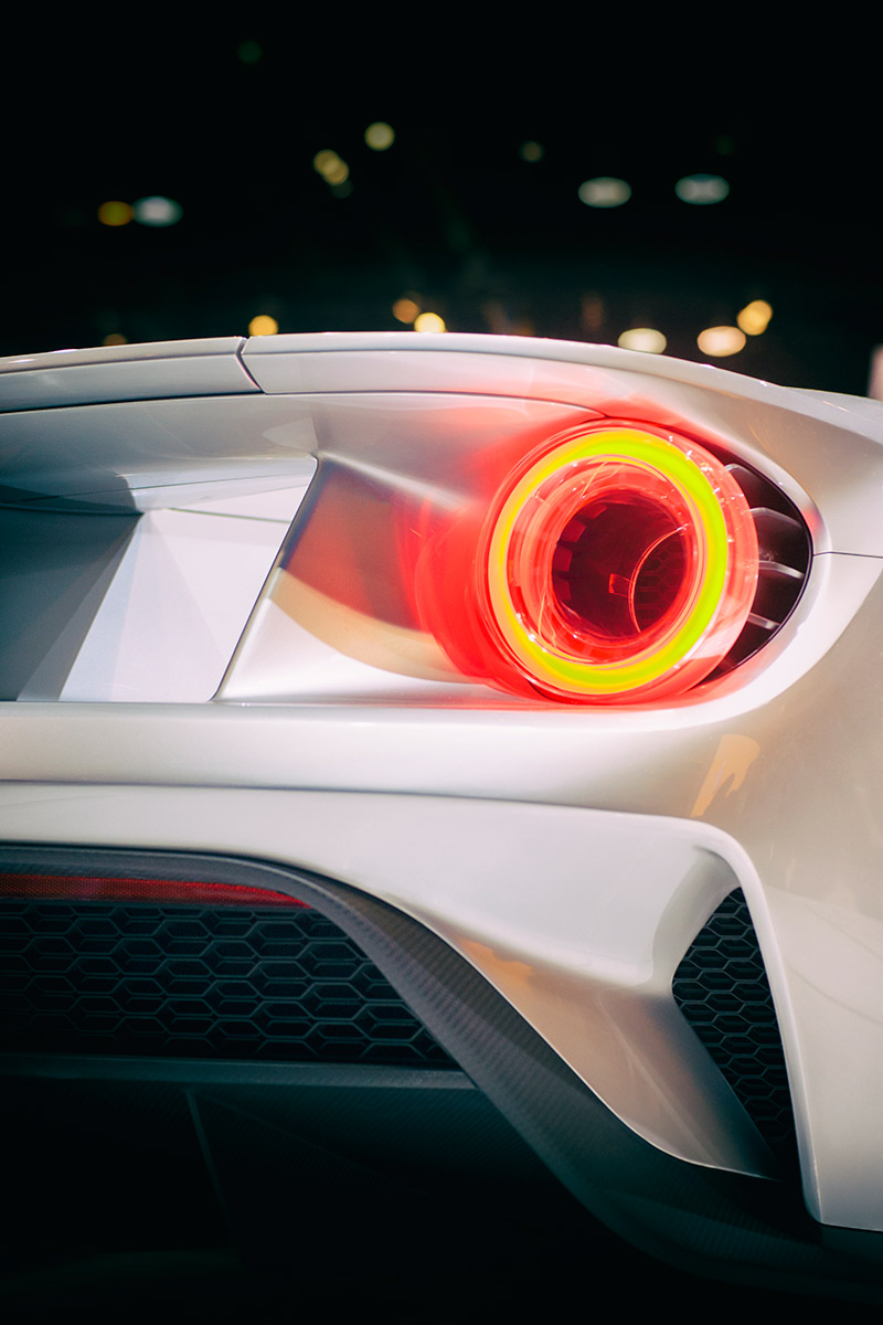 2017 Ford GT Supercar Tail Light car photo from Burbbble