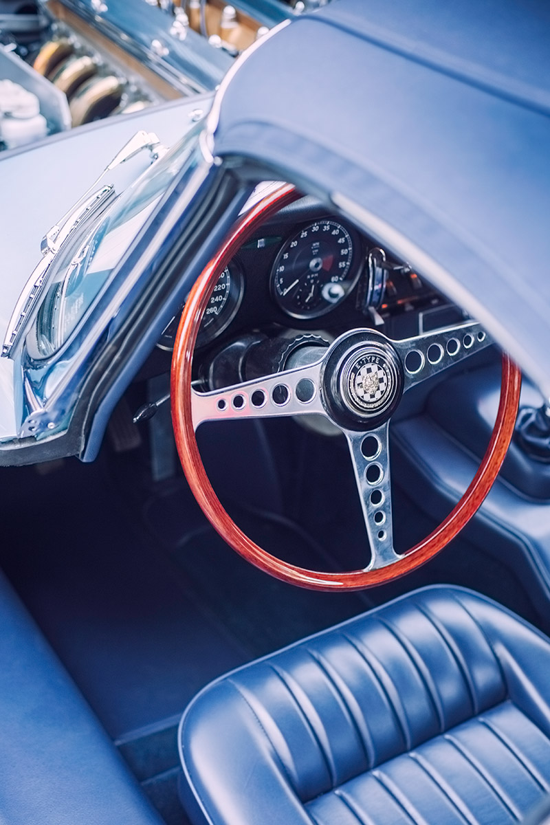 Classic silver Series 1 Jaguar E-Type Perfection photo from Burbbble