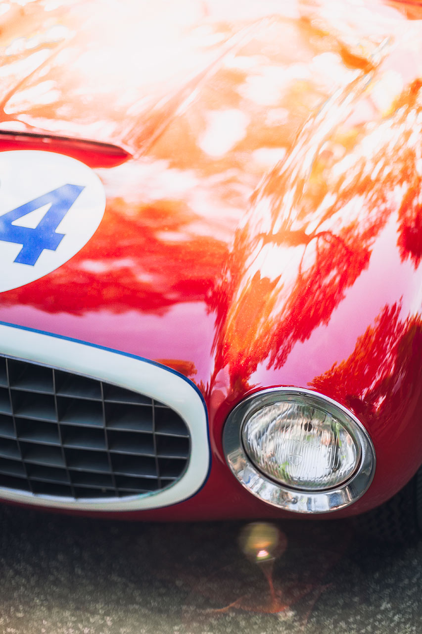 Red classic Lazzarino Sports Prototype from 1952