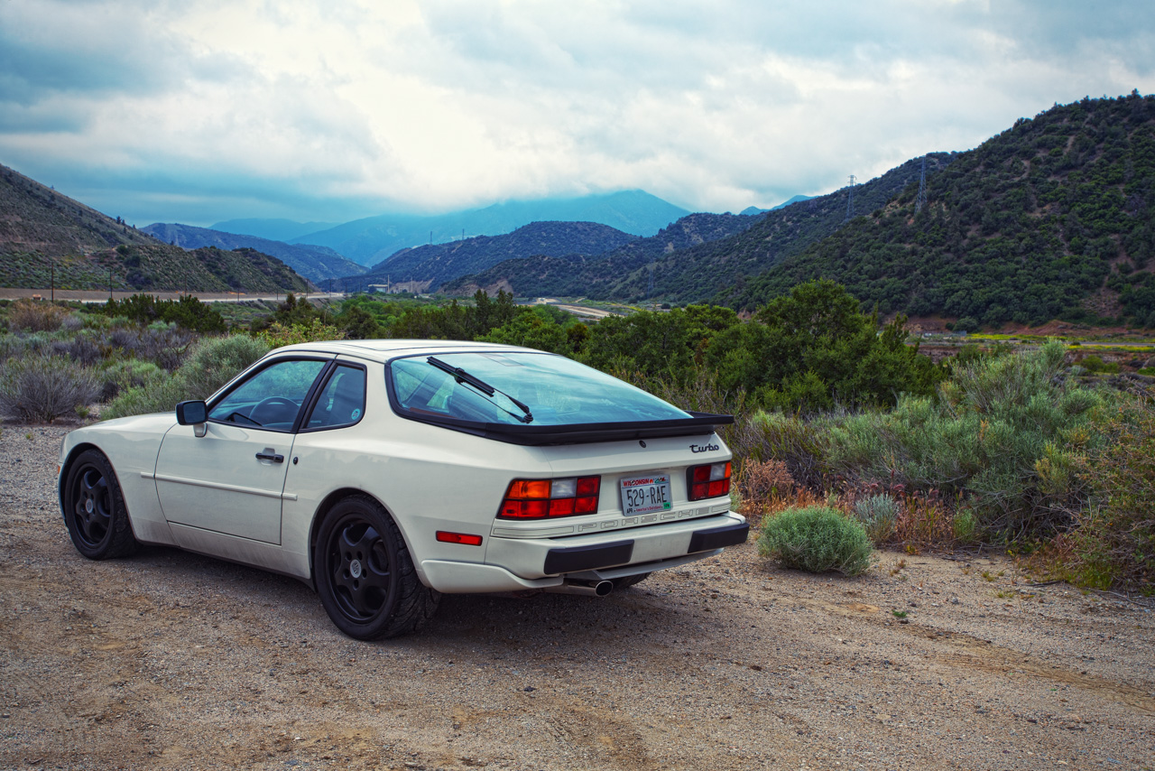 Porsche 951 Mountains car photo from burbbble
