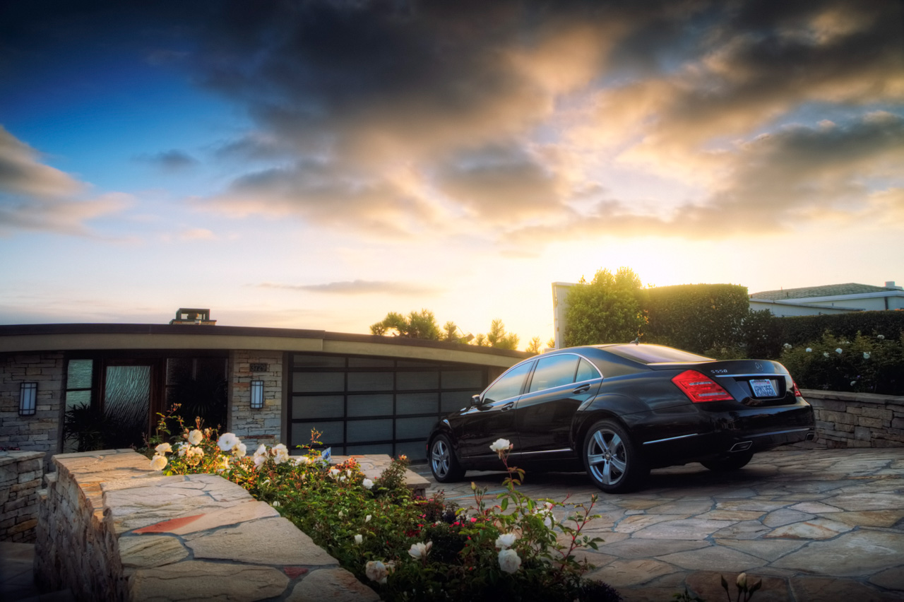 Dream Driveway Mercedes S550 car photo from Burbbble